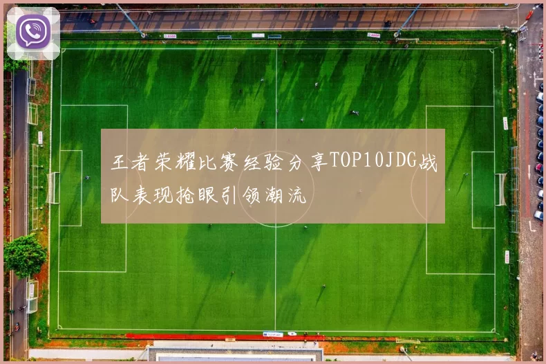 王者荣耀比赛经验分享TOP10JDG战队表现抢眼引领潮流