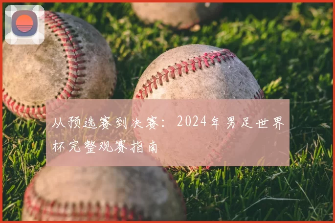 从预选赛到决赛：2024年男足世界杯完整观赛指南